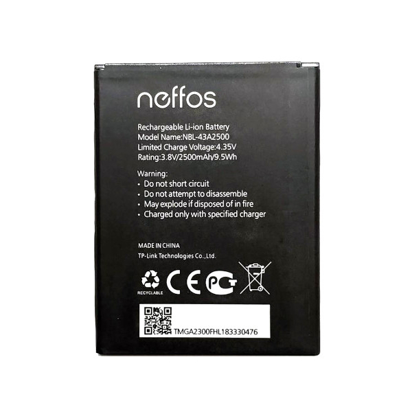 Батарея TP-Link NBL-43A2500 Neffos C7s [Original PRC]